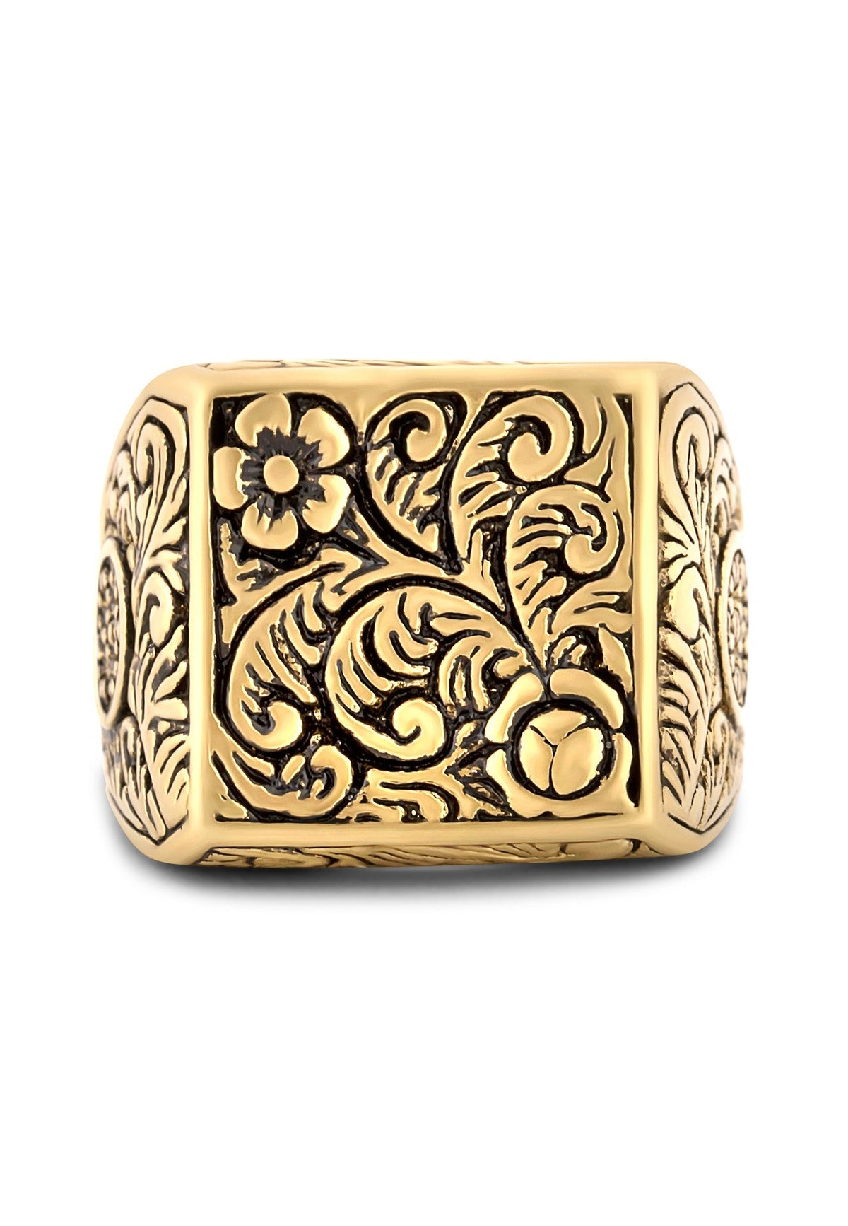 Floral Ring Gold