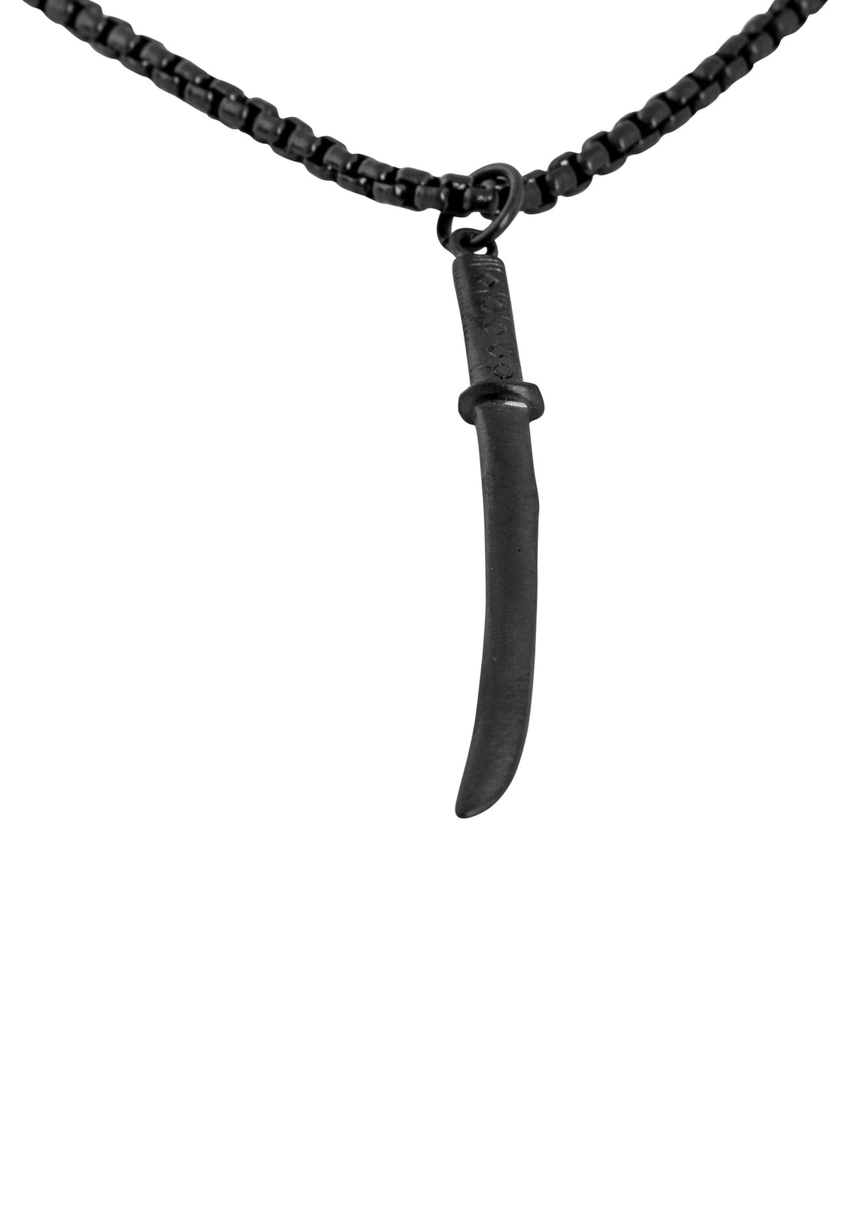 Gladius Pendant / Necklace Matte Black 90 cm