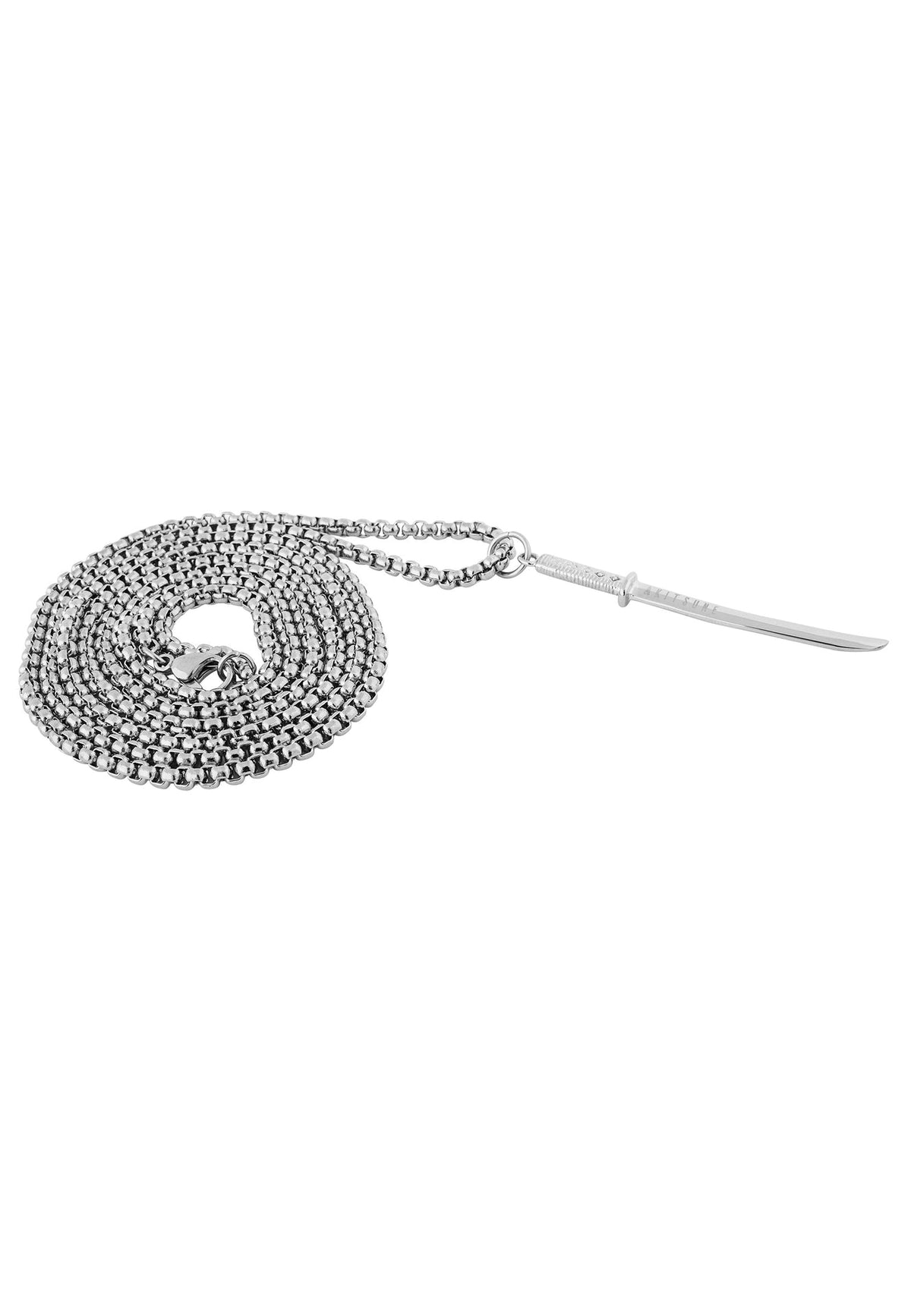Gladius Pendant / Necklace Silver 90 cm