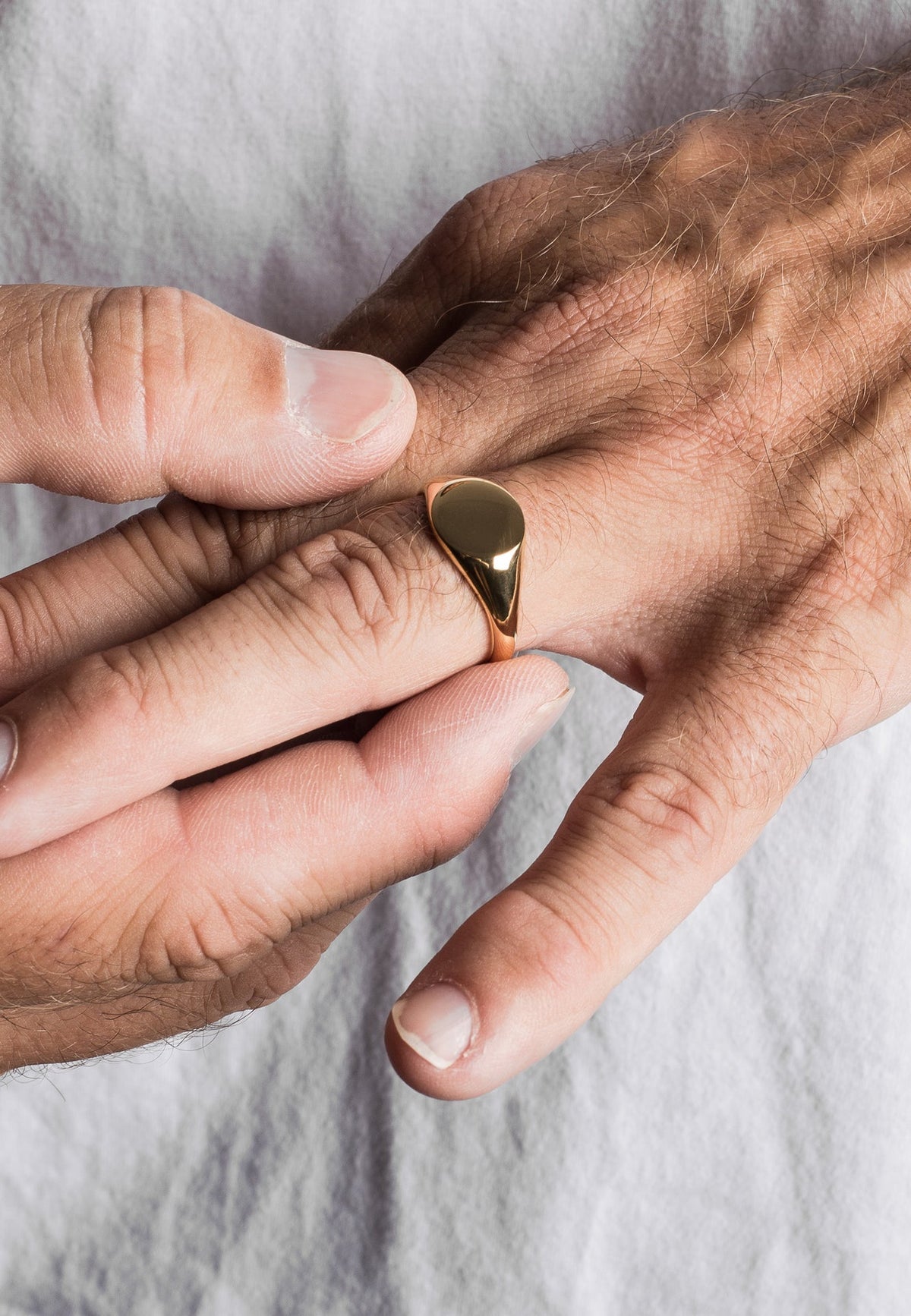 Parvus Signet Ring Gold