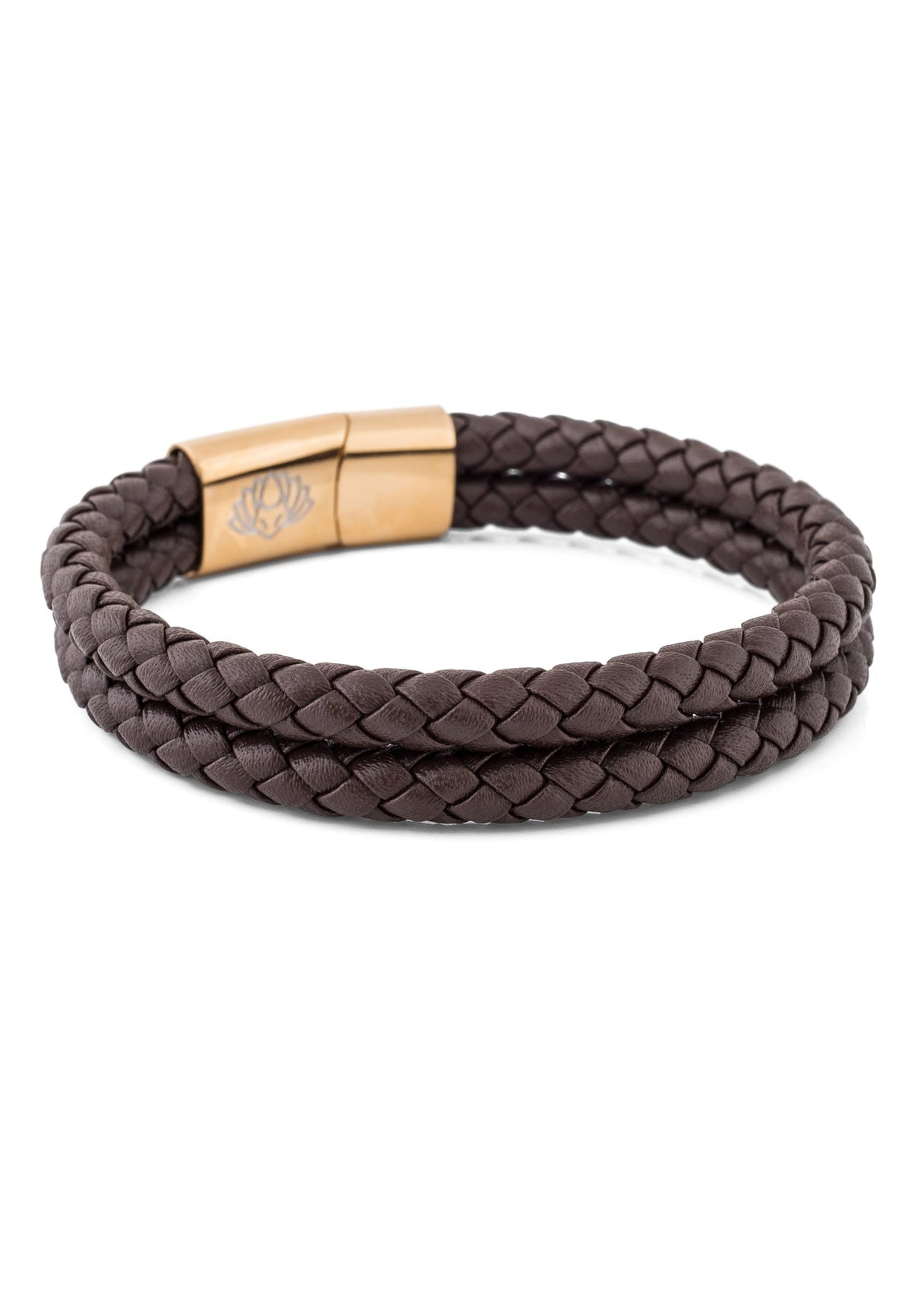 Simplicitas Bracelet Gold - Brown