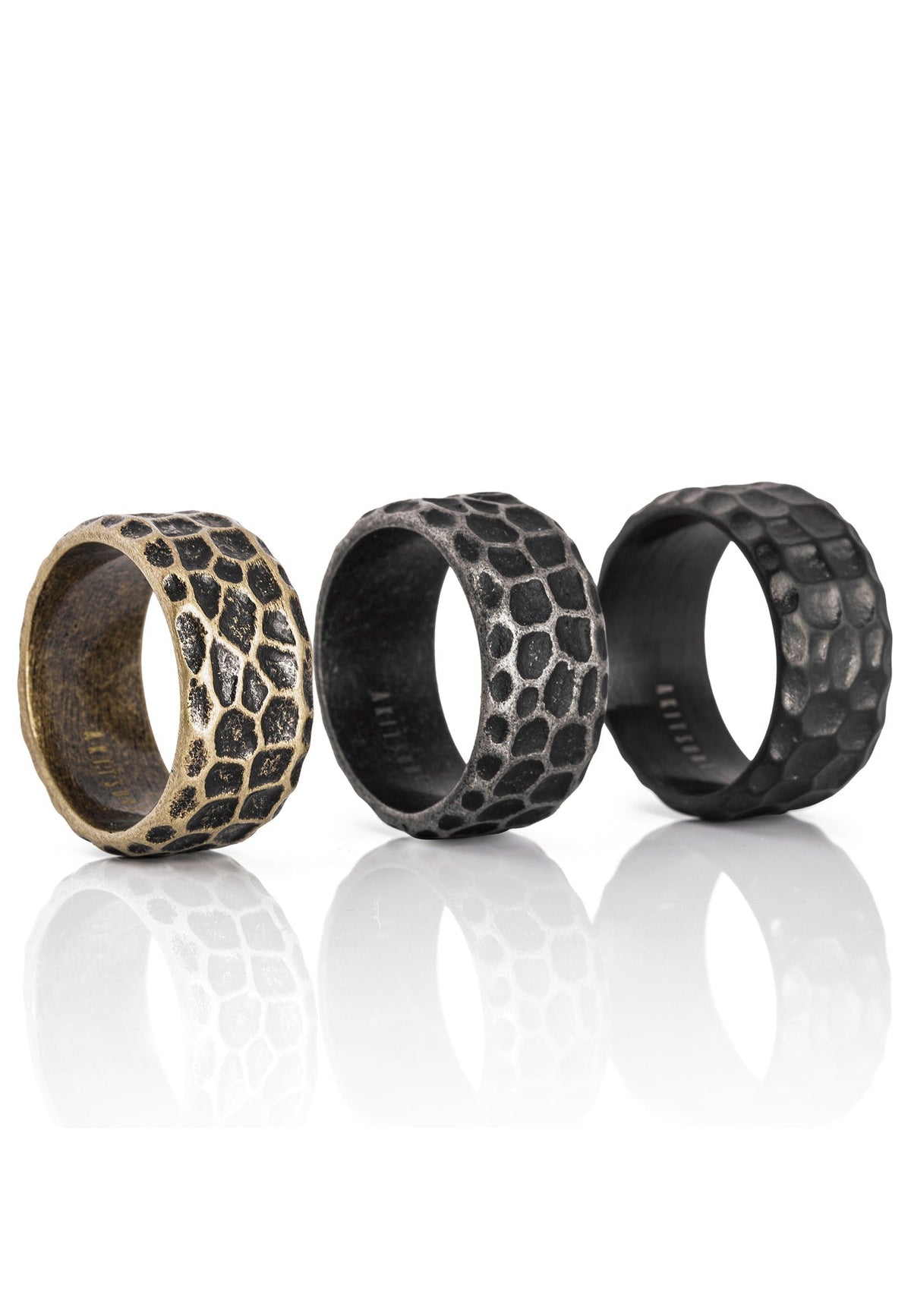 Terra Ring Antique Silver