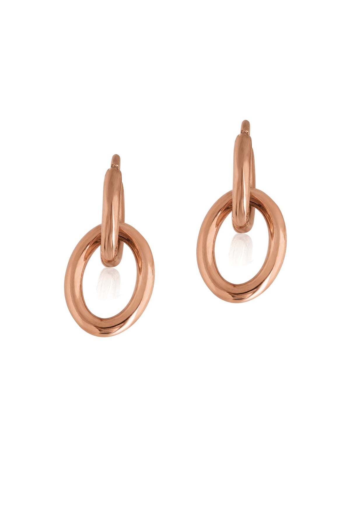 Unity Earrings Rose Gold