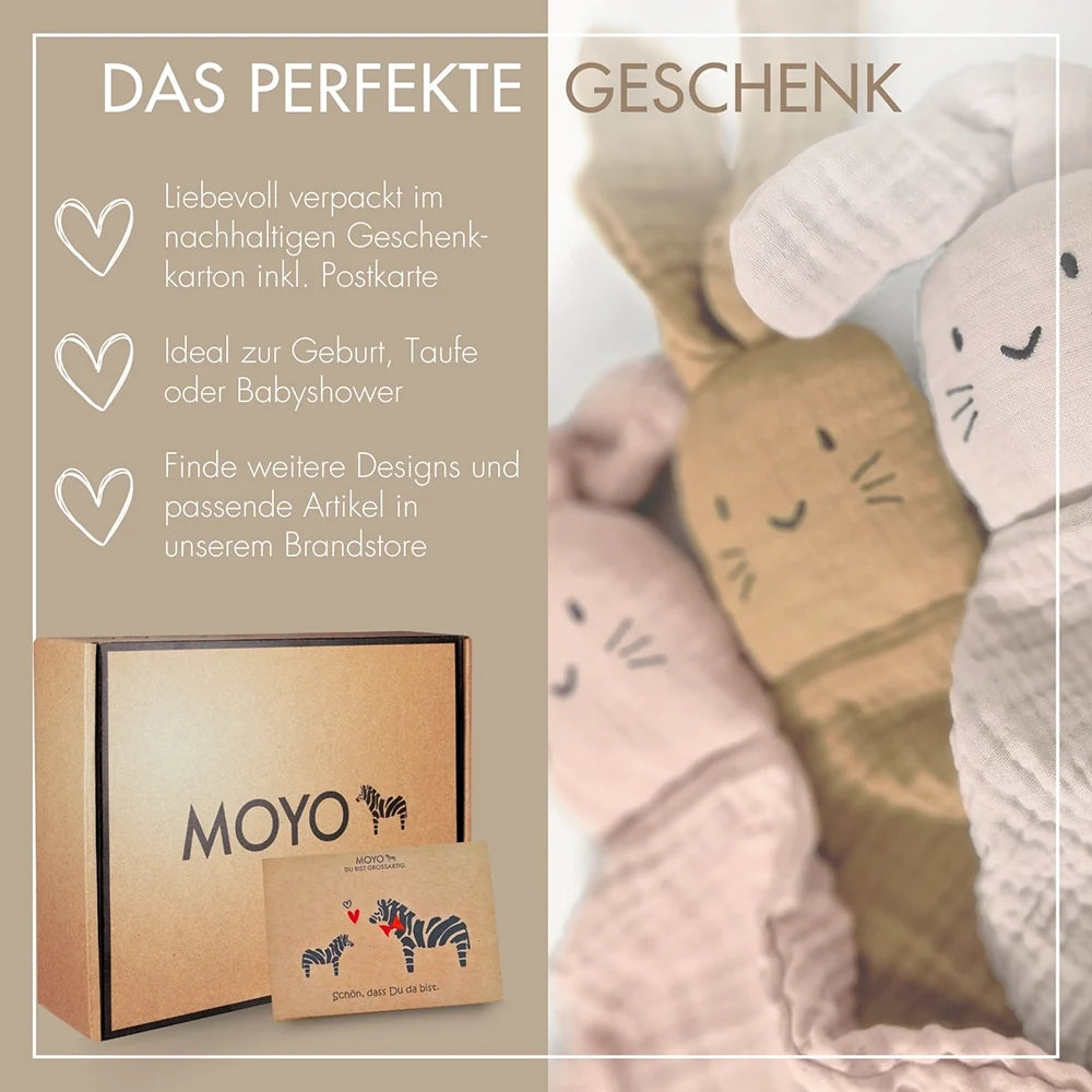 Musselin Geschenk-Set Weicher Wüstensand