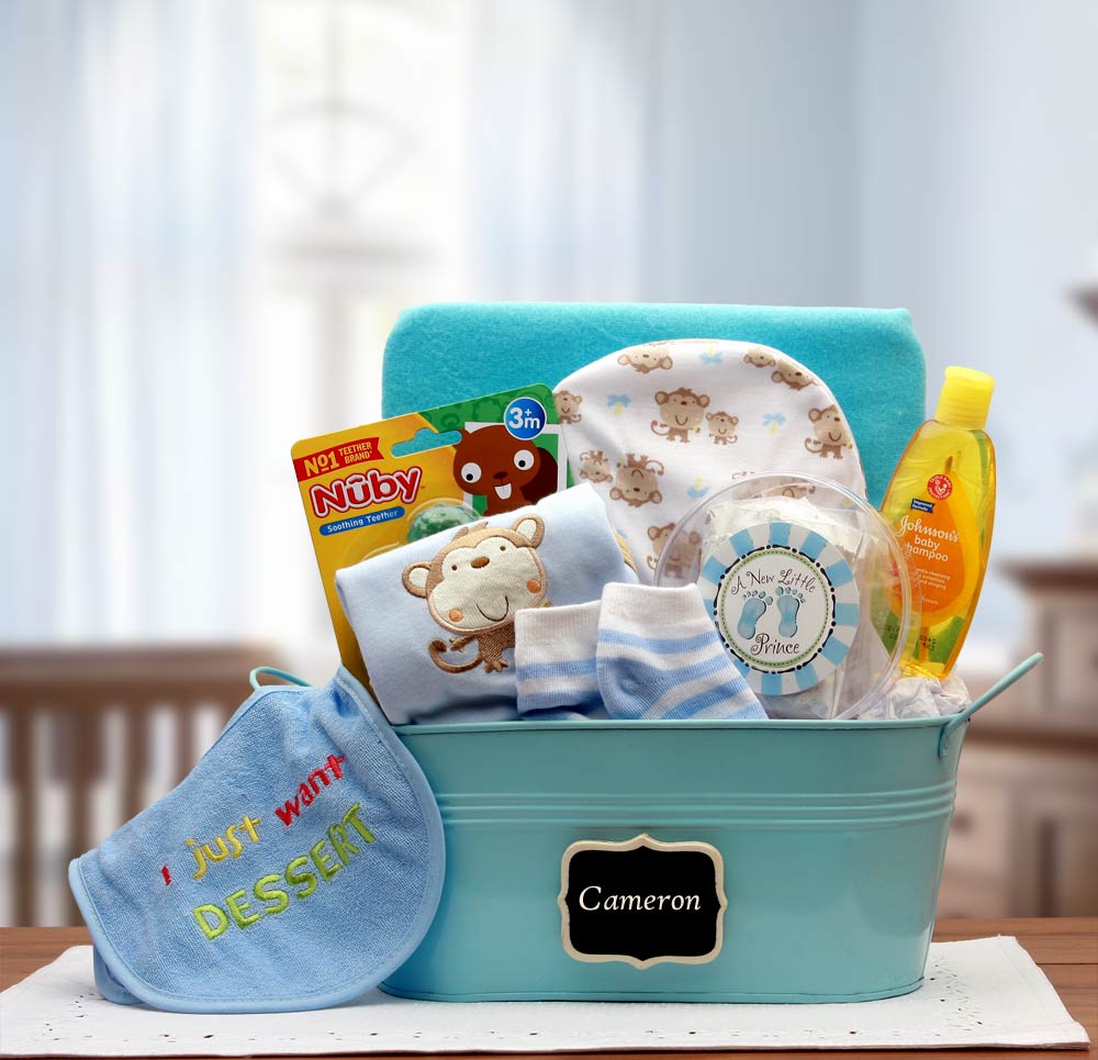 Baby Geschenkset blau