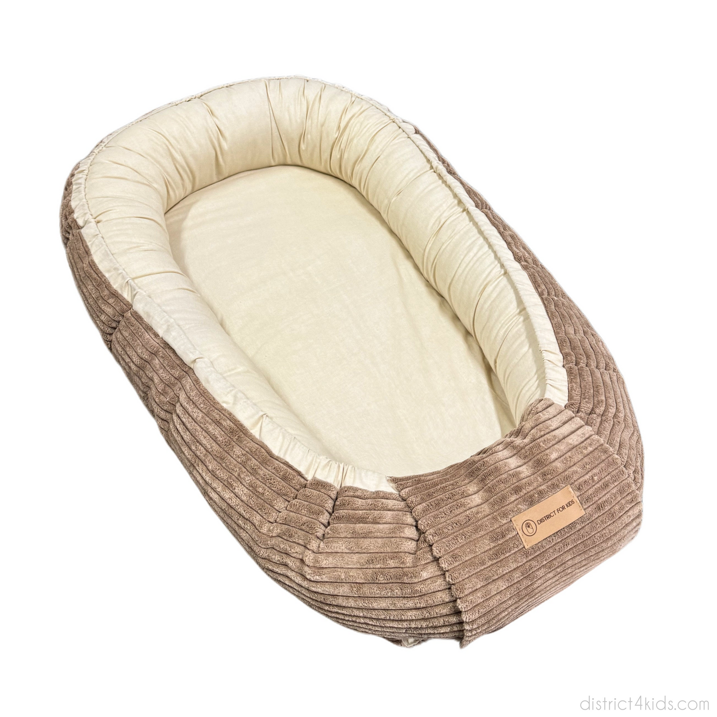 Babynestchen Cord – Mitwachsender weicher Baby-Kokon