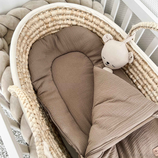 Babyschlafsack Sleepy Musselin – Atmungsaktiver Ganzjahresschlafsack