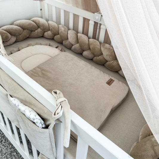 Babyschlafsack Dreamy Velours - edler Ganzjahreschlafsack