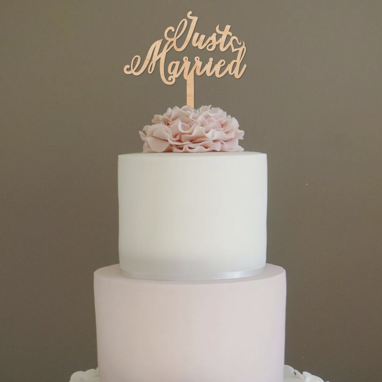 Cake Topper Just Married