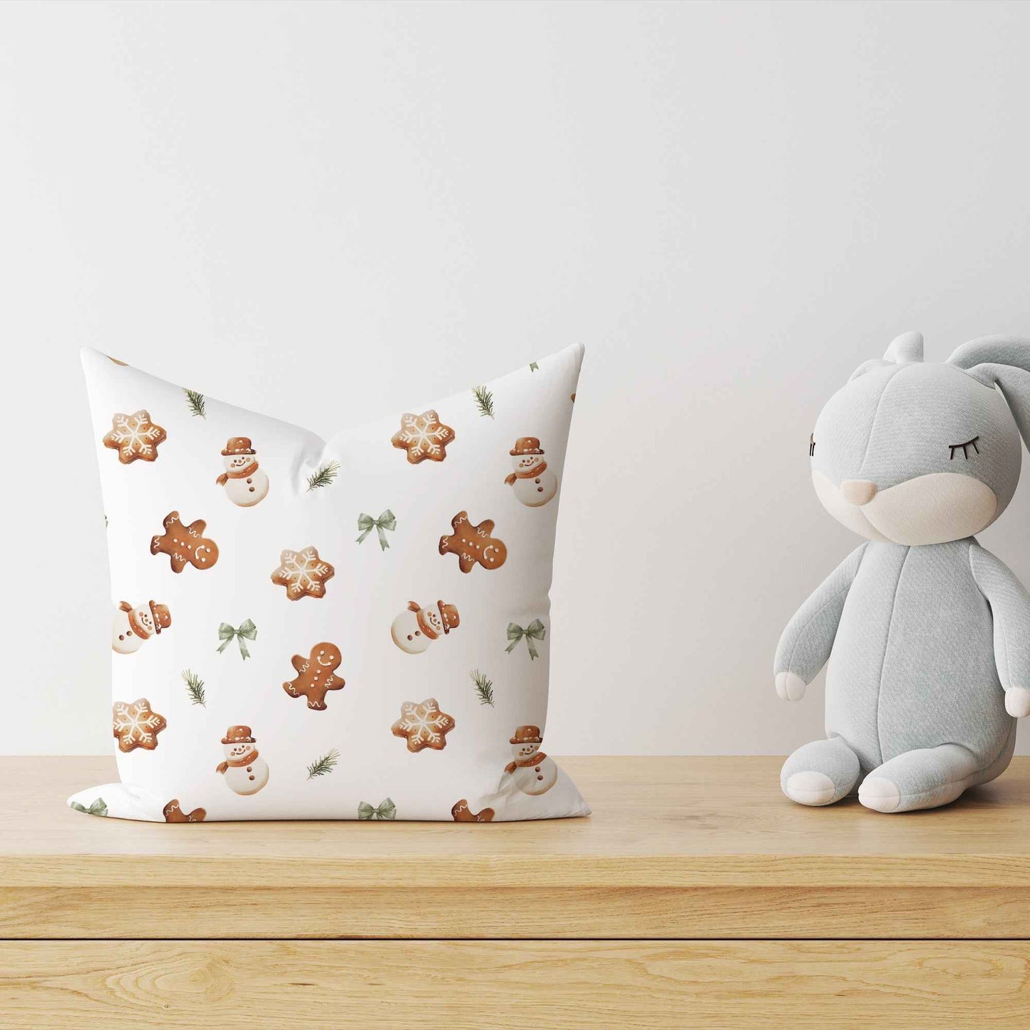 "Lebkuchenmännchen" Premium Dekokissen
