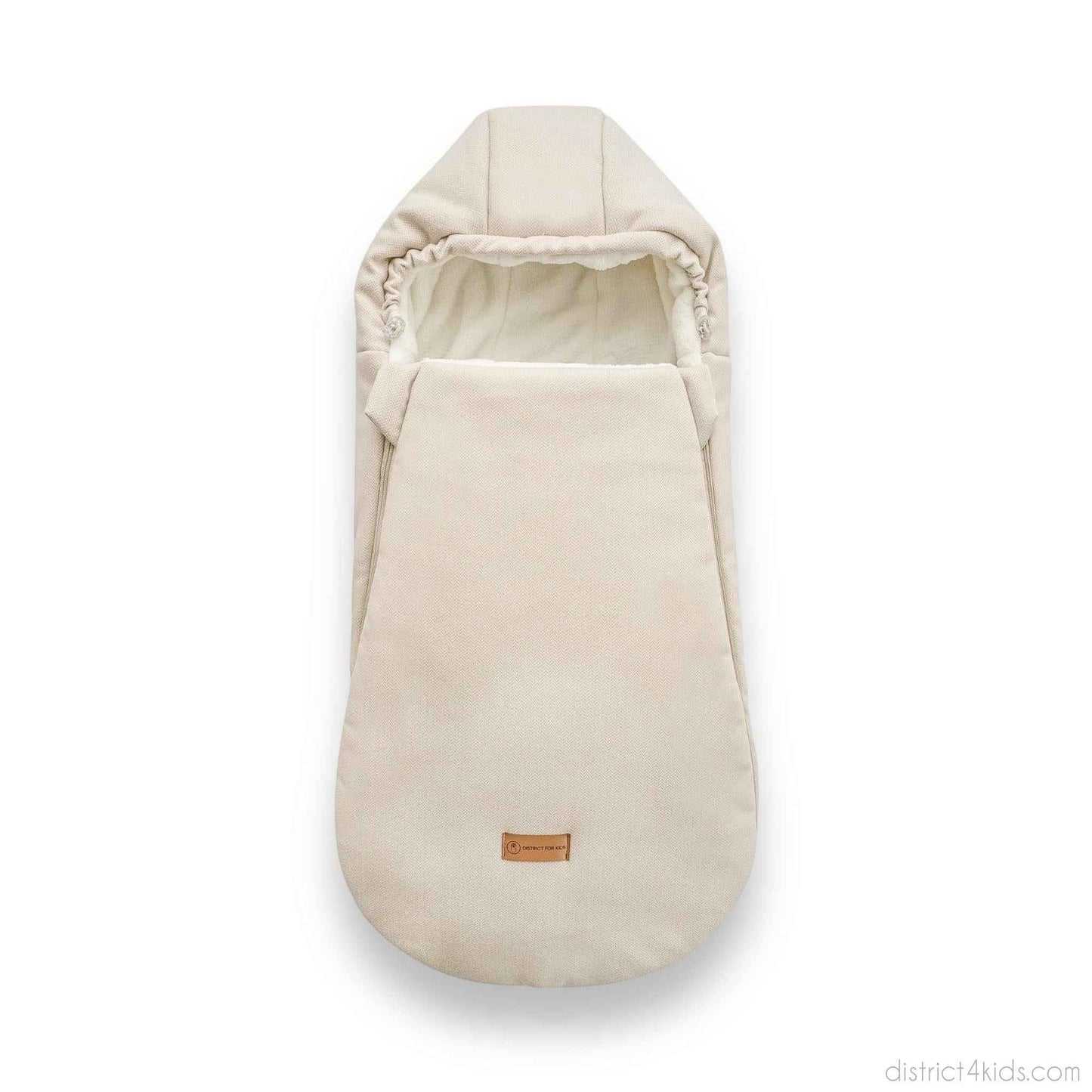 Winterfußsack Kaschmir – luxuriös & warm für Kinderwagen & Autoschale