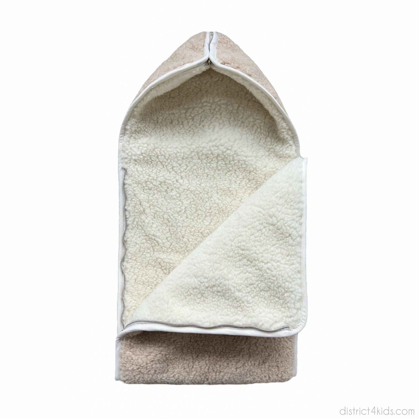 Winterfußsack Schlafsack Merinowolle – für Babywanne & Kinderwagen