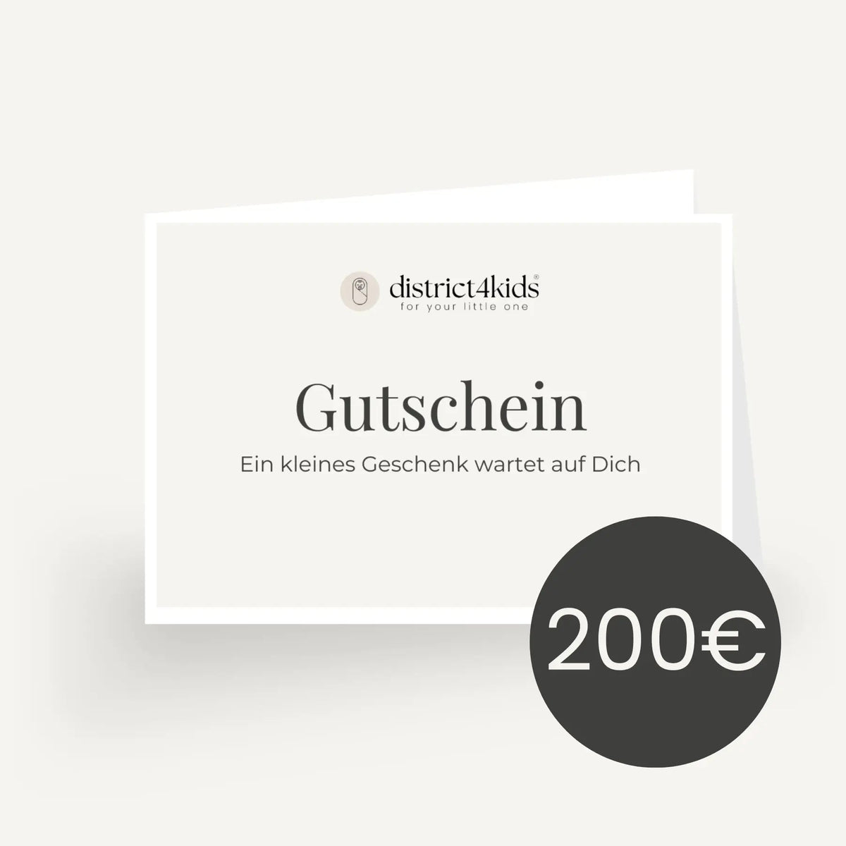 Geschenkgutschein digital – sofort per E-Mail