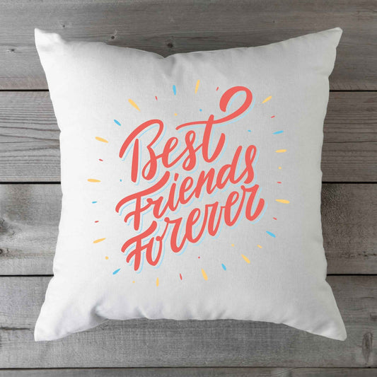 Kissen mit Spruch Best Friends Forever