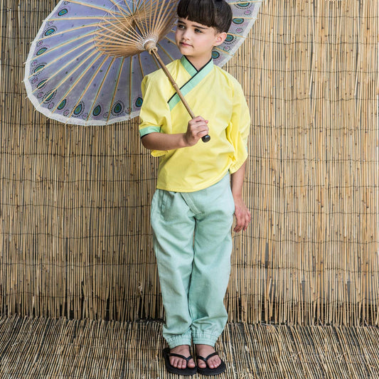 Pirate Pants Organic Cotton Girls & Boys Trousers-1