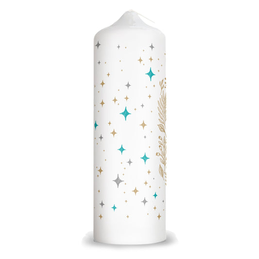 Große Kerze "You are my Star" mit Namen für Paare