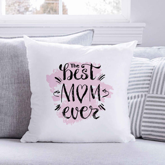 Bedrucktes Kissen mit Spruch the best Mom ever