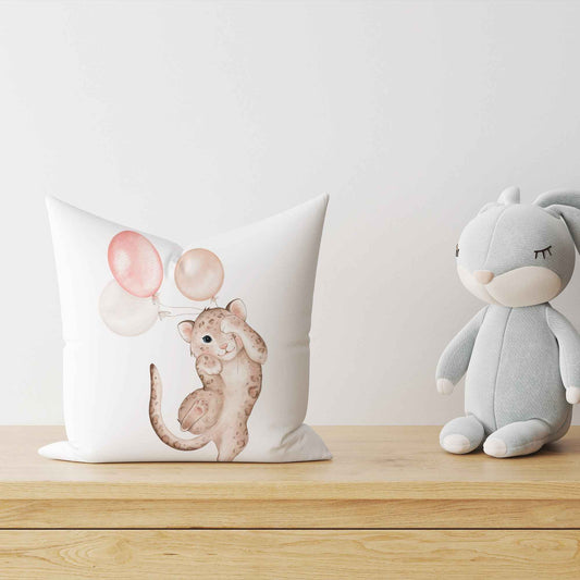 “Der kleine Leopard” Premium Dekokissen