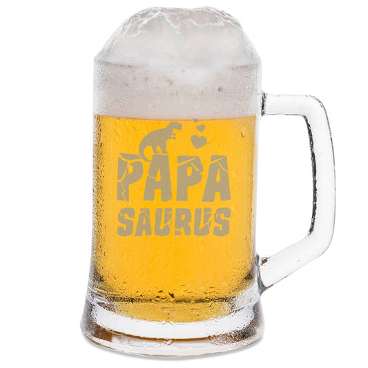 Montana Bierkrug mit Gravur "Papa Saurus"