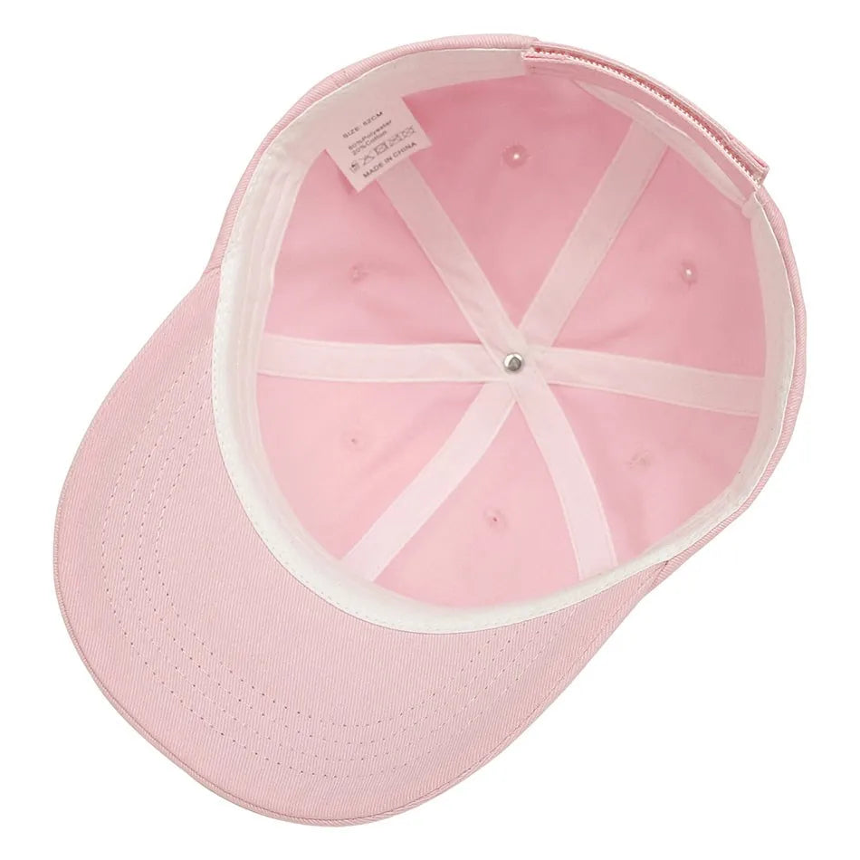 Baseball Caps Rosa Schwarz Weiß für Kinder - Meloni2