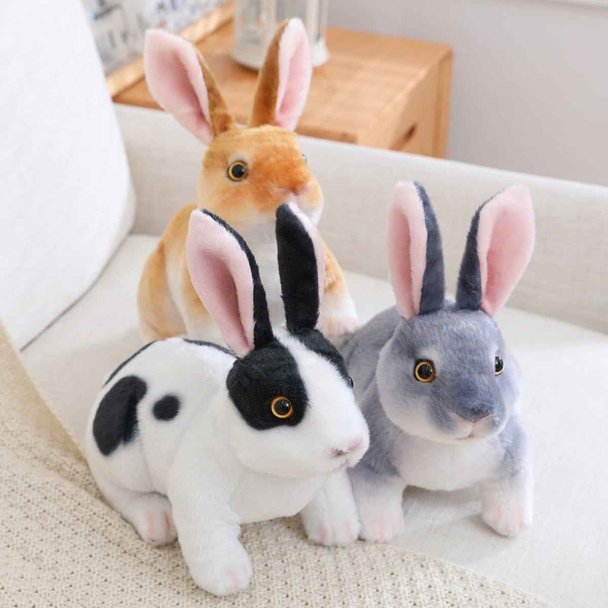 Hase Kuscheltier Häschen - 16 cm Plüschtier weiches Stofftier