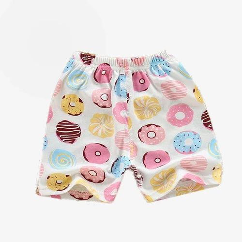 Children Shorts for Boys Girls Kids Clothes Cotton Solid Breathable - Meloni2