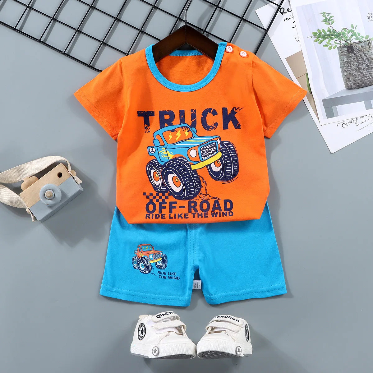 Outfit T-Shirt mit Hose für Jungs und Mädchen - Meloni2
