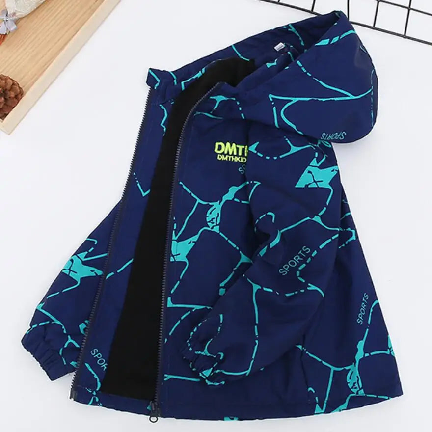 Outdoor Jacke für Jungs Wasserfest - Meloni2