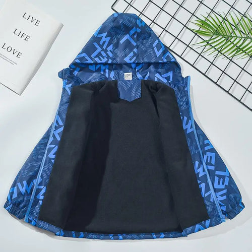 Outdoor Jacke für Jungs Wasserfest - Meloni2