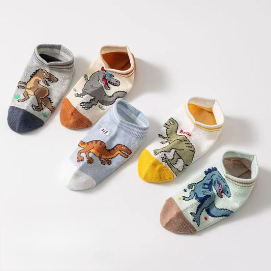 5 Paar Socken mit Dinos - Meloni2
