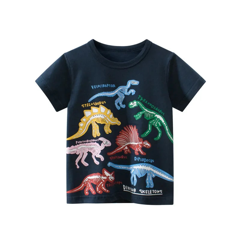 Kinder T-Shirt für Jungen Mädchen Kinder Shirts Baby Kurzarm - Meloni2