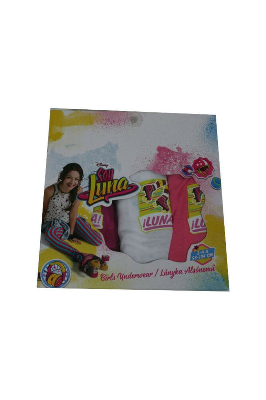 Cotton girl panties - 3 pieces - Soy Luna - 110-116-1