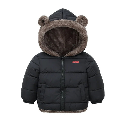 Baby Jungen Mädchen Jacke mit Kapuze Baumwolle - Meloni2