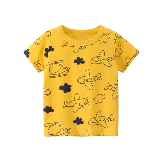 Kinder T-Shirt für Jungen Mädchen Kinder Shirts Baby Kurzarm - Meloni2