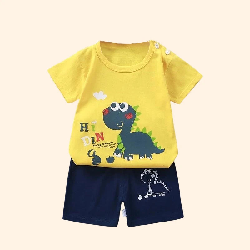 Outfit T-Shirt mit Hose für Jungs und Mädchen - Meloni2