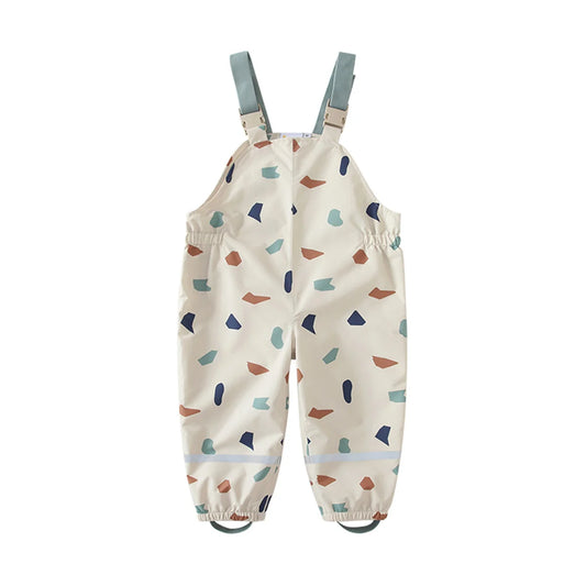 Wasserdichte Regen Hose Baby Overalls Jungen Mädchen - Meloni2