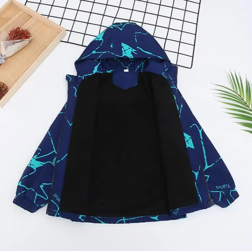 Outdoor Jacke für Jungs Wasserfest - Meloni2