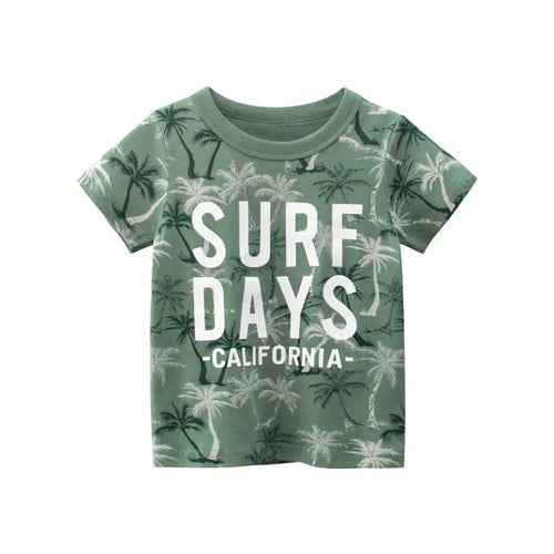 Kinder T-Shirt für Jungen Mädchen Kinder Shirts Baby Kurzarm - Meloni2