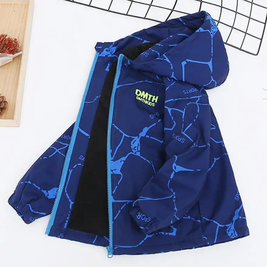 Outdoor Jacke für Jungs Wasserfest - Meloni2