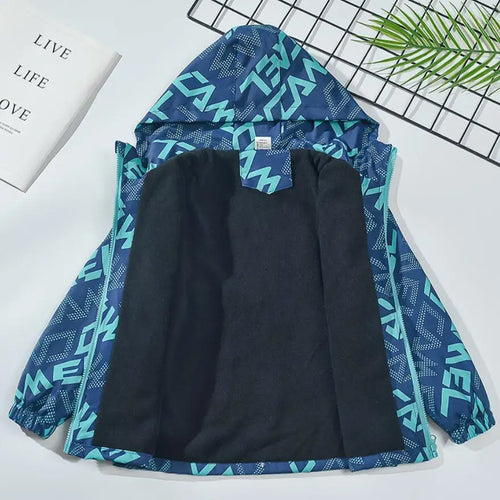 Outdoor Jacke für Jungs Wasserfest - Meloni2