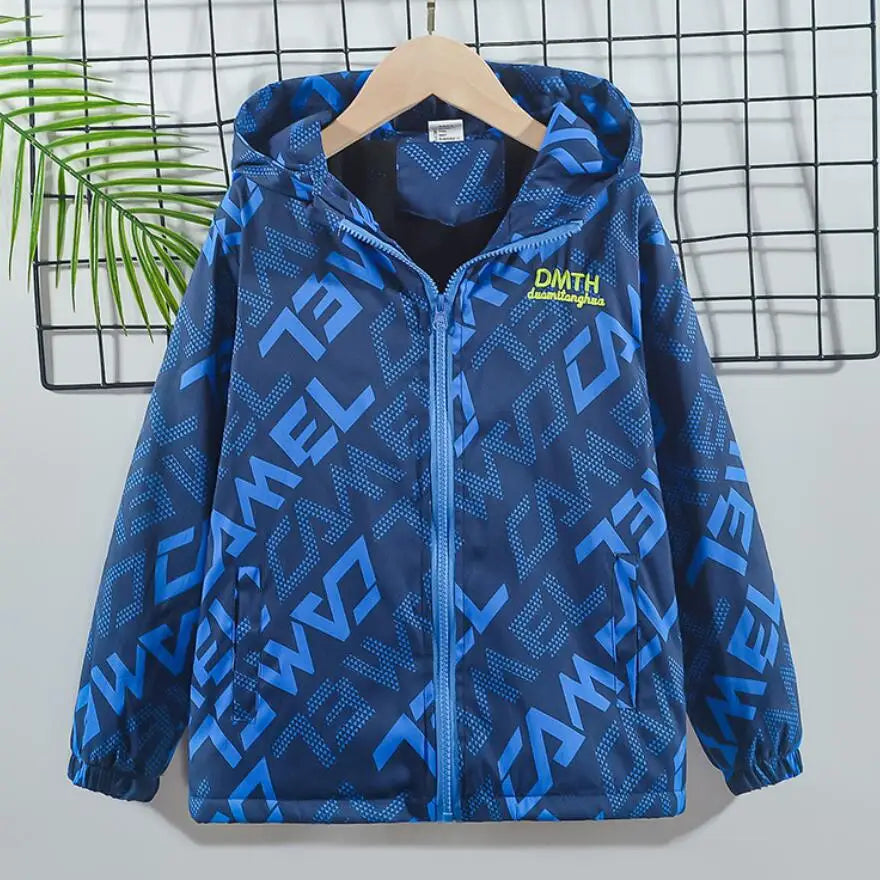 Outdoor Jacke für Jungs Wasserfest - Meloni2