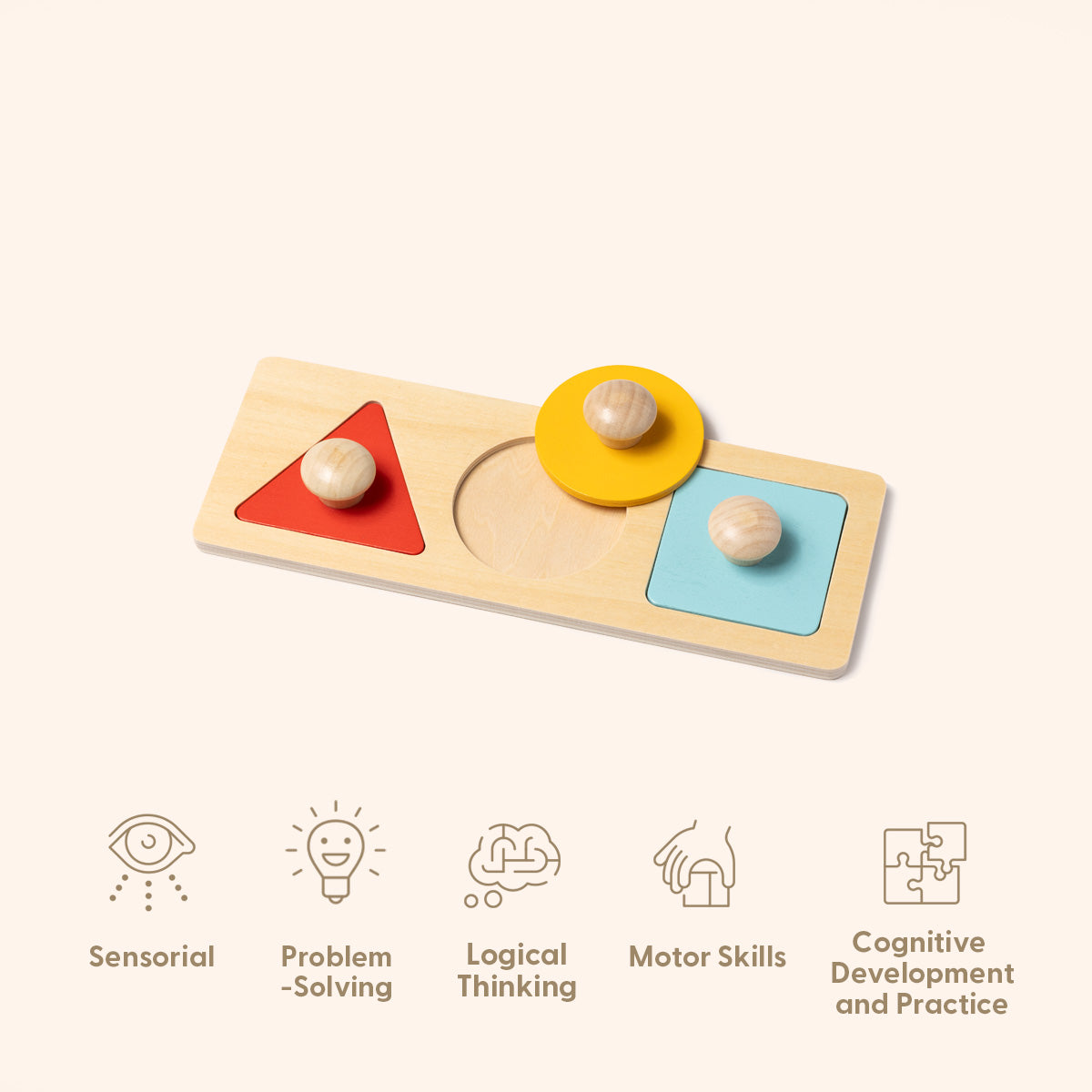 Montessori Educational Box, 13-18 Monate, 6-in-1, Lernspielzeug für Kleinkinder