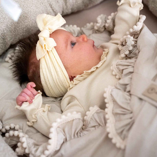 Babyhörnchen Boho für Babys – Puckdecke & Einschlagsdecke