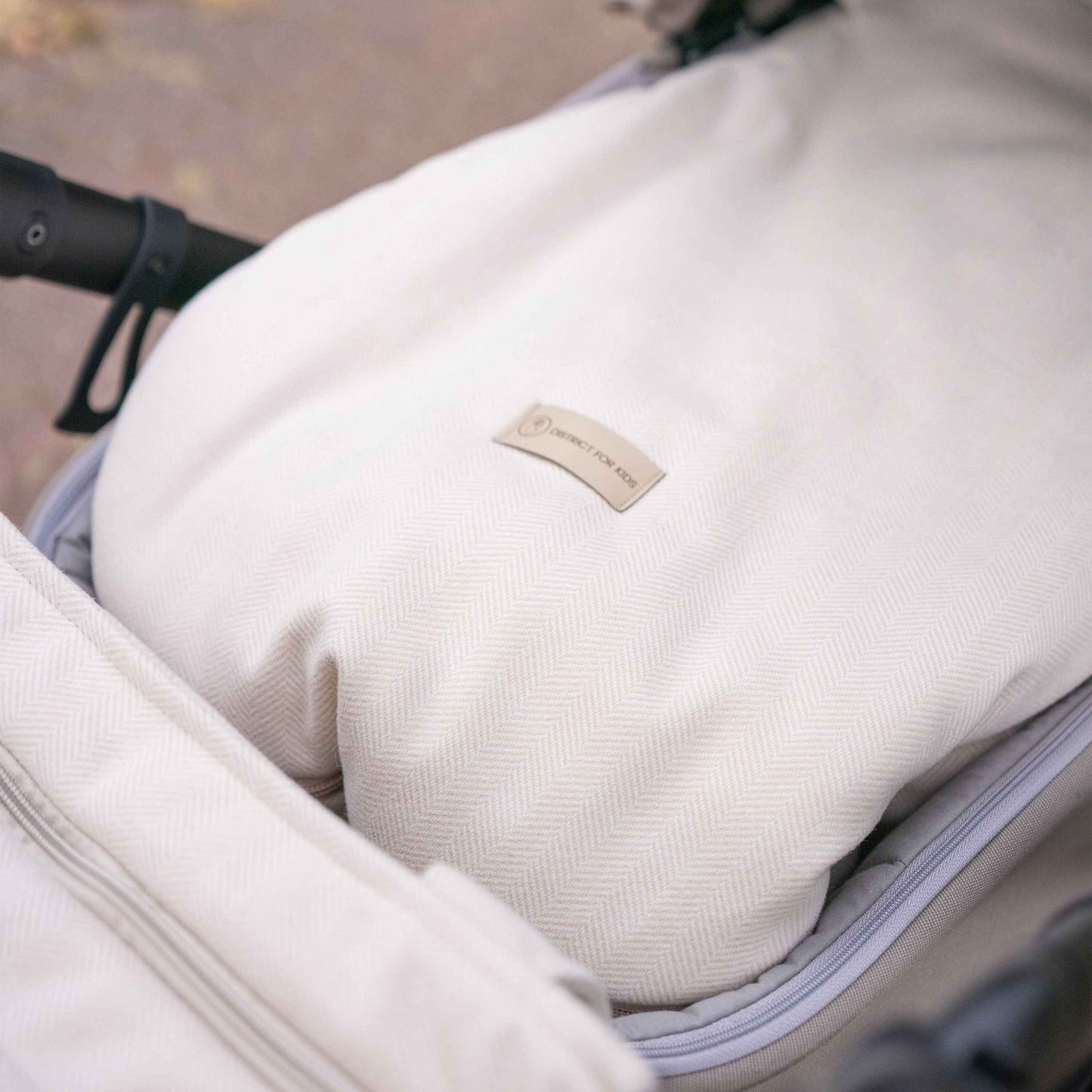 Winterfußsack Kaschmir – luxuriös & warm für Kinderwagen & Autoschale