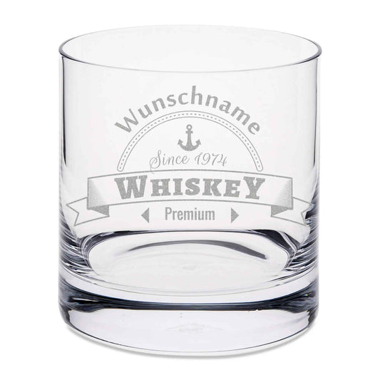 Leonardo Whiskyglas mit Gravur "Heimathafen"