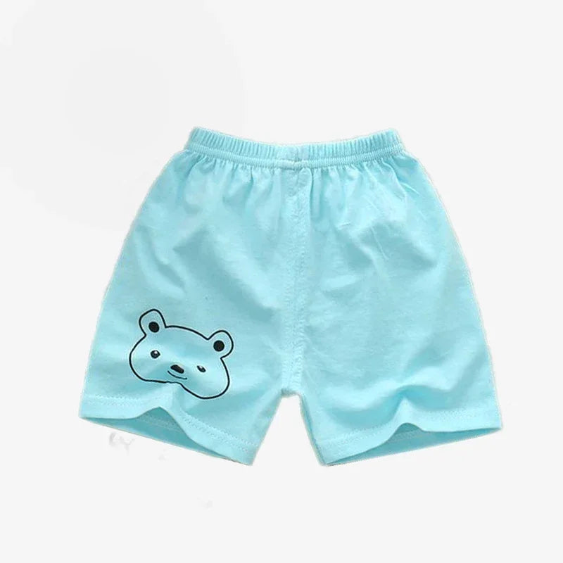 Children Shorts for Boys Girls Kids Clothes Cotton Solid Breathable - Meloni2