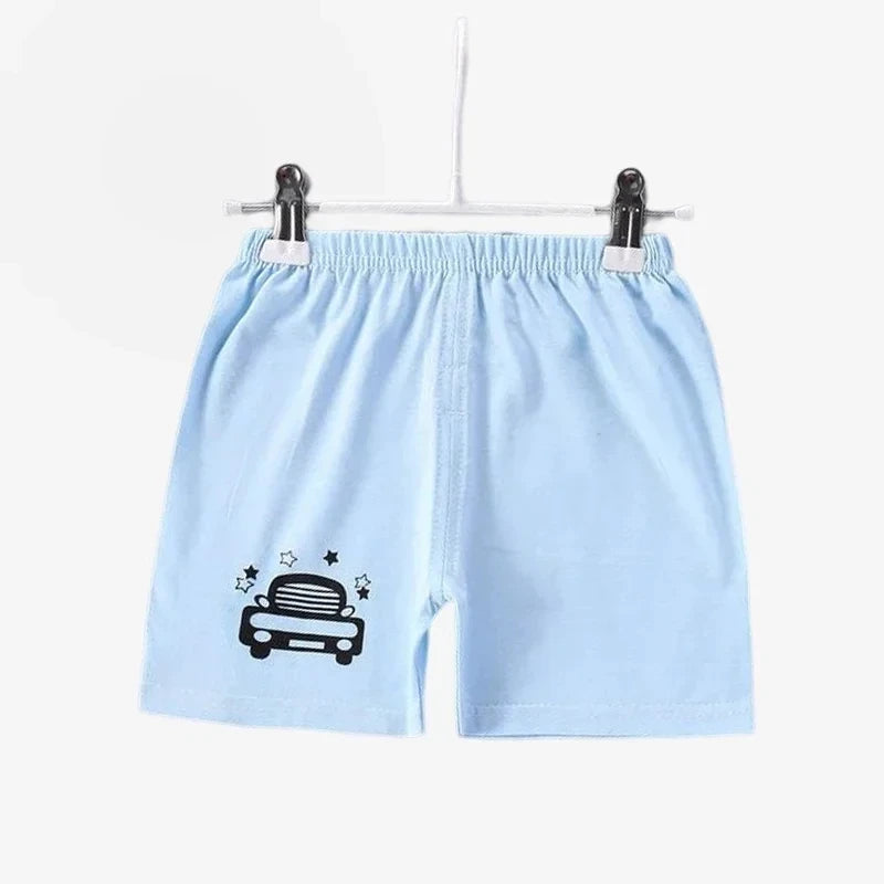 Children Shorts for Boys Girls Kids Clothes Cotton Solid Breathable - Meloni2