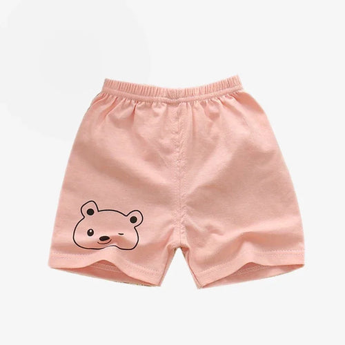 Children Shorts for Boys Girls Kids Clothes Cotton Solid Breathable - Meloni2