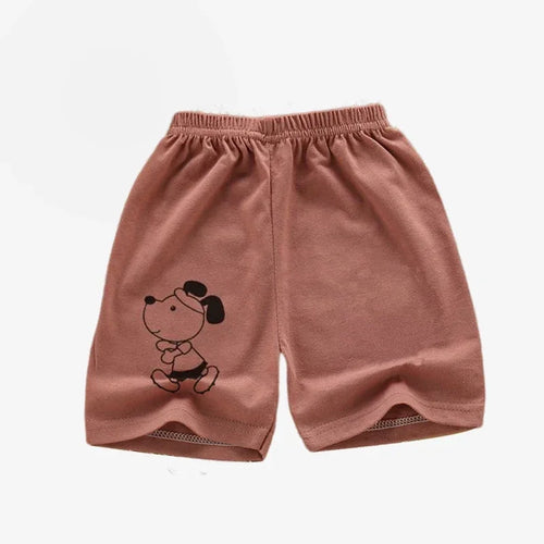 Children Shorts for Boys Girls Kids Clothes Cotton Solid Breathable - Meloni2
