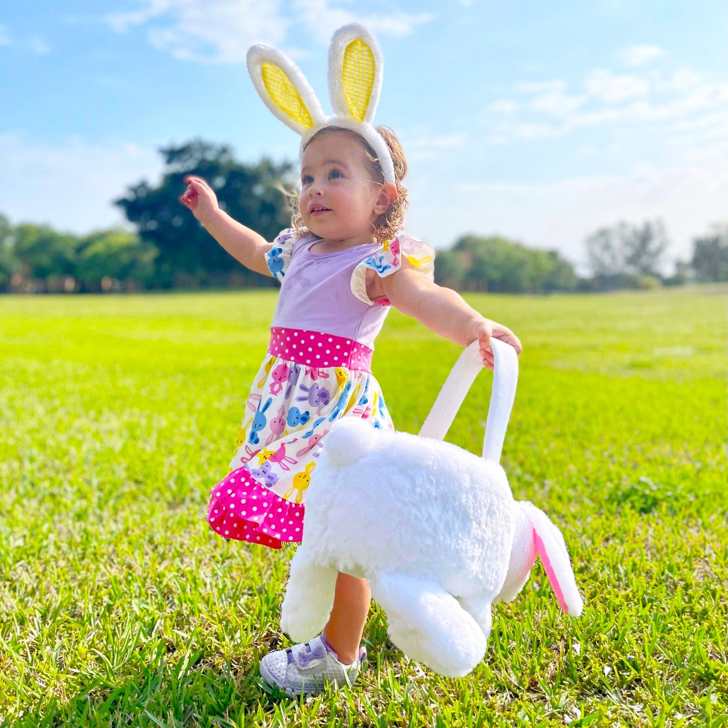 Mädchen Kleid Hase - Meloni2
